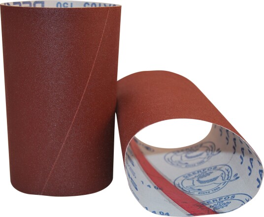 10 stk. Lerret slipebånd 165x314mm Korn P80
