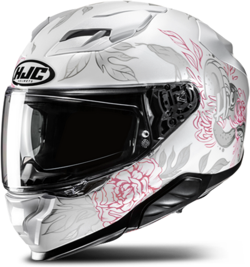 HJC Helhjelm F71 Eliz Hvit-Rosa HJC Helhjelm F71 Eliz Hvit-Rosa