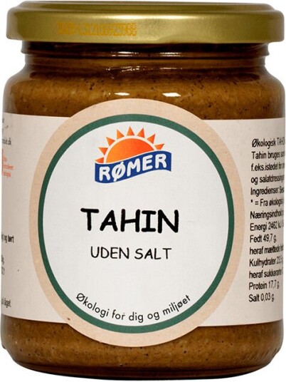 Rømer Tahin uten Salt 250g Rømer Tahin uten Salt 250g