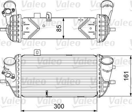 Intercooler VALEO 818637