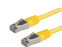 Value Cat6 S/FTP Nettverkskabel 2 m RJ-45 Grå/Gul