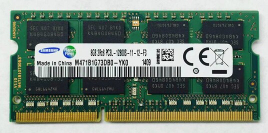 M471B1G73DB0 YK0 Samsung 8GB PC3L 12800 DDR3 1600MHz non ECC Unbuffered CL11 204 Pin