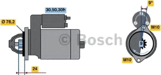 BOSCH 0 986 016 920 Starter