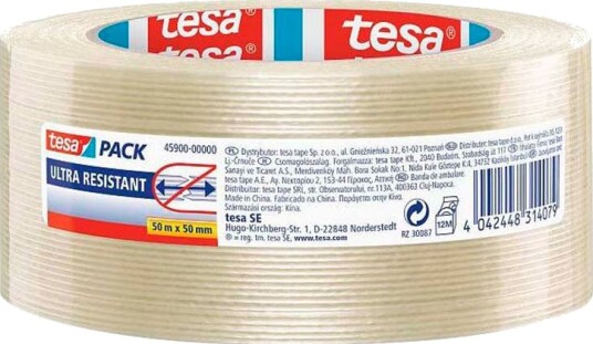 Tesa Ultra Sterk Monofilamenttape 50m x 50mm