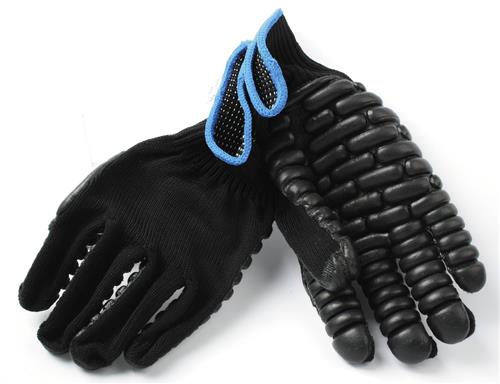Portwest Vibrationshandske Sort T/luftvarkt Str10