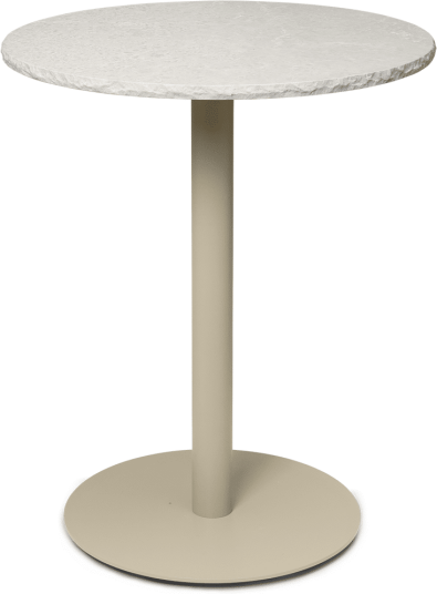 Ferm Living Mineral kafébord Bianco curia cashmere