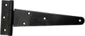 Monroe Gate Hinge Gb Lth130 130X90x2,0 Mm Svart