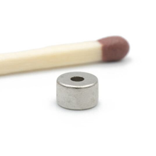 Kjøp neodym ringmagnet Ø 5x1,5x3 mm