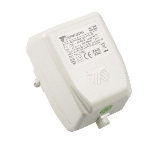 Tufvassons Strømadapter (AC) 12 V 7,2 W