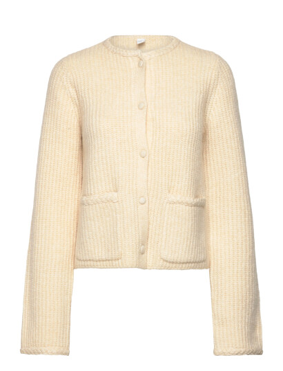 YAS Yasemilie Ls Knit Cardigan - Cream - M