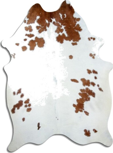 Kuskinn Brun/hvit 1537 Størrelse: 240 x 170 cm