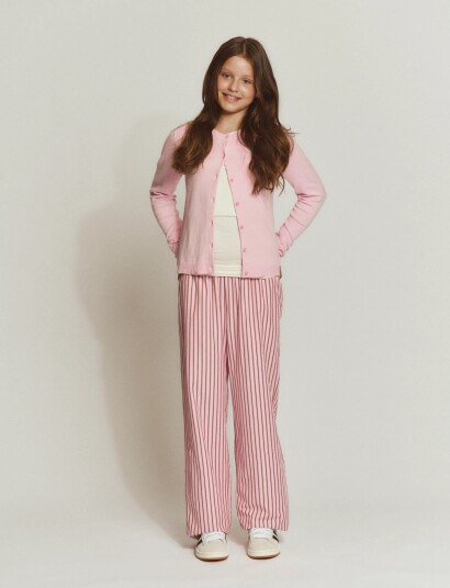 Rosemunde Kids Rkulla Mw Trousers Pink 176