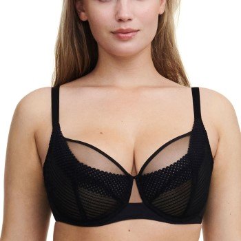 Chantelle BH Pulp Covering Underwired Bra Svart D 100 Dame