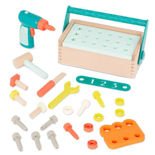 B Toys B Wood Tool Box 702058 B Toys B Wood Tool Box 702058