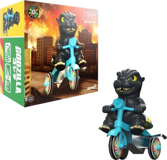 Toho Super Cycles Godzilla '89 Blue Trike