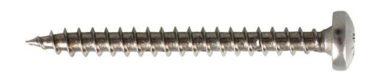 Schäfer & Peters 904825080 Treskrue TKX, A2 5,0 x 80 mm, 100-pakk