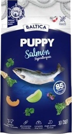 Baltic Agro Hypoallergenic Puppy Baltica Excellent Salmon M L 3 kg