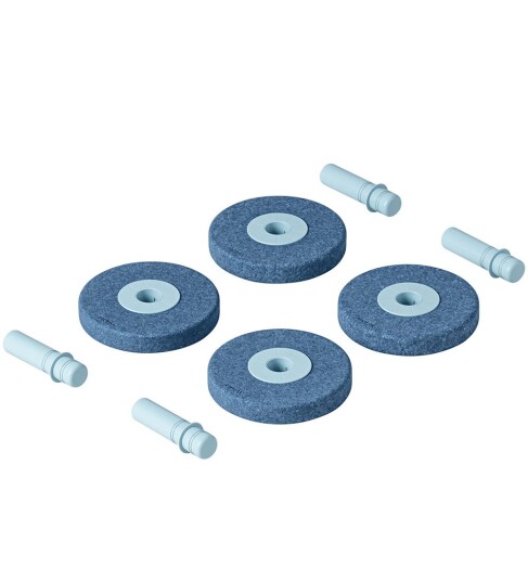 MODU Foam Wheels Deep Blue/Sky Blue