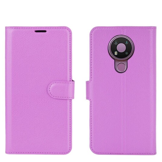 INCOVER Nokia 3.4 Klassisk PU Skinndeksel m. Lommebok - Lilla