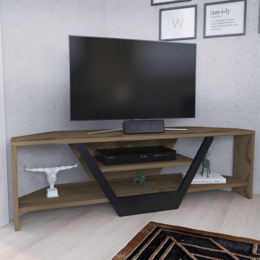 Andifli Tv-benk 120x36,8 cm - Brun Andifli Tv-benk 120x36,8 cm - Brun