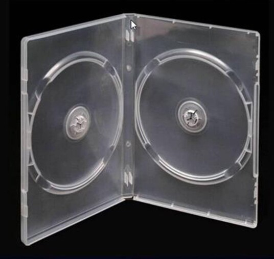 DVD Cover Dobbel Blank 5 pk - Standard Cover for 2 DVD-plater