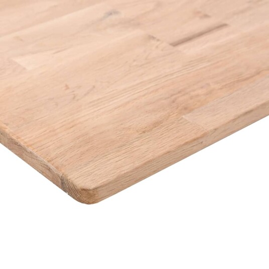 vidaXL Hylleplate 60x20x1,5 cm ubehandlet heltre eik vidaXL Hylleplate 60x20x1,5 cm ubehandlet heltre eik
