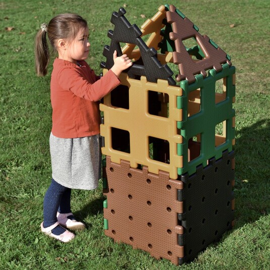 Polydron XL Natur 12 deler