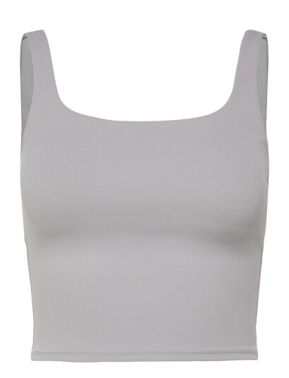 Weekday Cropped Sports Top Grey XS Weekday Cropped Sports Top Grey XS
