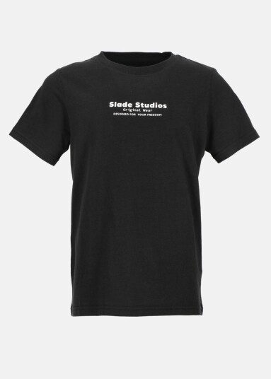Slade Slade Original Tee Jr Black 150 T Shirts