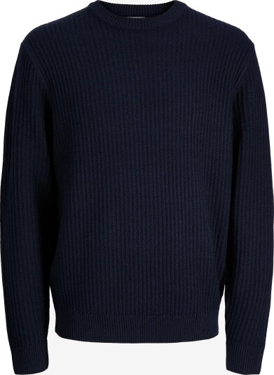 Jack & Jones Jjsage Knit Crew Neck Jnr - NAVY BLAZER - 152