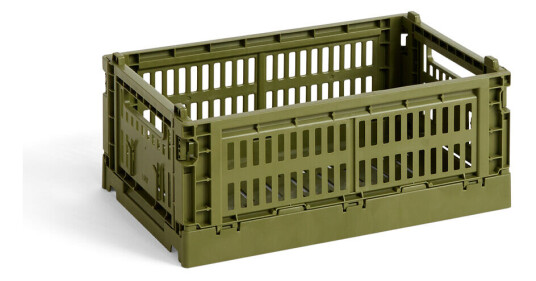 HAY Colour Crate S 17 x 26,5 cm Oliven