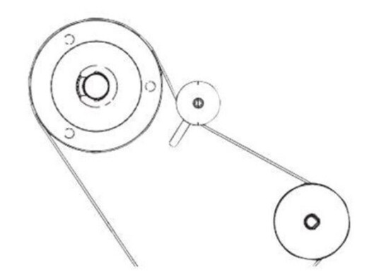 Zebra KIT MAIN DRIVE BELT 220XI4 CPNT