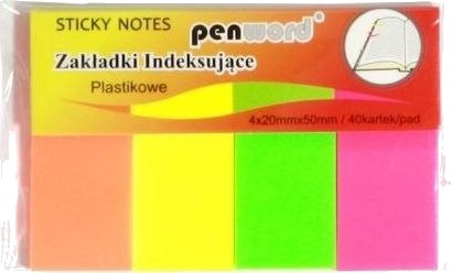 Penword Indeksfaner Zi 41 I Plast 4X40 20Mmx50mm