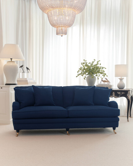 Howard Heritage sofa 3 seter indigo Howard Heritage sofa 3 seter indigo