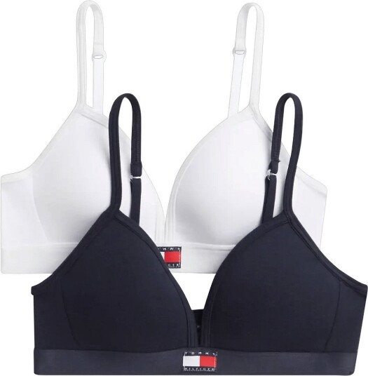 Tommy Hilfiger 2Pk Padded Triangle NAVY BLUE WHITE 152 164