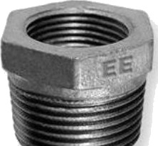 Reduksjon N4 1 X 3/4" Galvanisert Støpt
