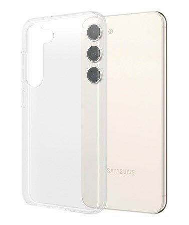 PanzerGlass SAFE Mobildeksel for Samsung Galaxy S23 - Gjennomsiktig Selvhelbredende TPU