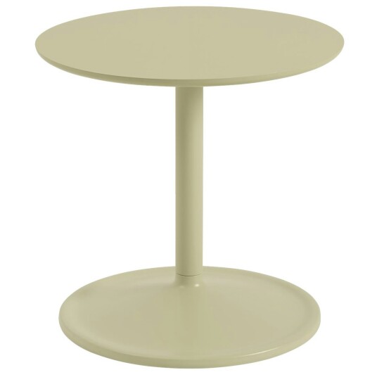 Muuto Soft Sidebord Ø41x40 Cm Sidebord & Avlastningsbord Laminat Beige Green 10786