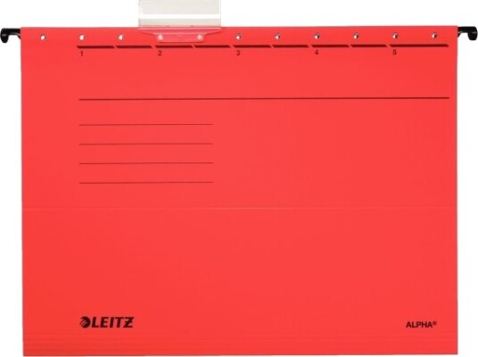 Leitz Alpha A4 Fotoark Kartong Rød Plast 348 Mm 260 Mm Leitz Alpha A4 Fotoark Kartong Rød Plast 348 Mm 260 Mm