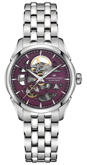 Hamilton Jazzmaster Skeleton Auto H32265101 - Dame - 36 mm - Analog - Automatisk - Safirglass