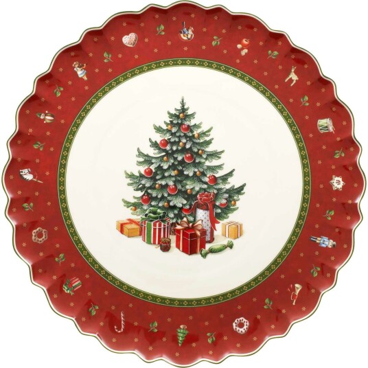 Villeroy & Boch Toy"s Delight Tallerken Rød 33 cm