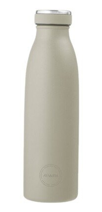 Aya&ida Drinking Bottle Drikkeflaske Med Lokk 500 Ml Eucalyptus