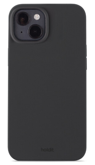 Holdit Silikon Mobildeksel til iPhone 15 Plus - Svart