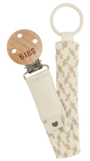 Bibs Smokkesnor Flettet Ivory Og Vanilla Ohdearbaby.No