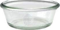 Patentglas Weck Gourmet 300 Ml Ø125x48 Mm Uden Låg Glas,36 Stk/Krt