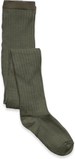 mp Denmark Wool Rib Tights OLIVINE 80