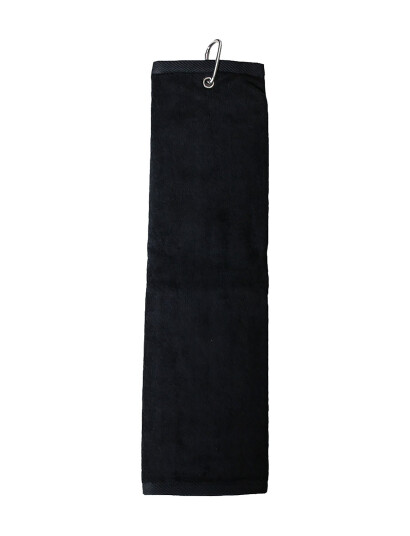 BACKTEE Backtee Bag Towel Folded - Black - ONE SIZE
