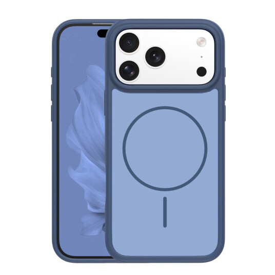 TFO Frame Thin Mag Deksel for iPhone 17 Pro Max Mørkeblå