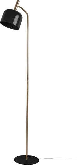 Leitmotiv Gulvlampe Smart Svart Gulvlamper