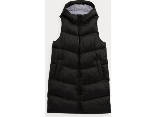 4F Dunjakke Deep Black S Tdjaf093